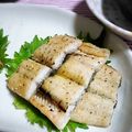 ＴＯＭＯＷＡＴ's cooksnap of when they made おつまみ♬鰻のガーリック塩コショウ焼き❤.