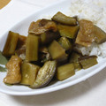ピンクのたまご's cooksnap of when they made 茄子と油揚げのあまから丼.