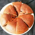 J_son's cooksnap of when they made 炊飯器＆ＨＭで簡単チョコバナナケーキ.