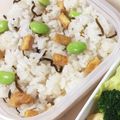 ☆☆スヌーピー☆☆'s cooksnap of when they made おいなりあげ＆塩昆布＆枝豆の混ぜご飯.