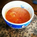 しらたまとくろみつ's cooksnap of when they made 簡単　トマトチーズスープ.