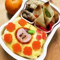 ka0ruhime's cooksnap of when they made ＊キャラ弁＊　リンゴ印のオムライス.