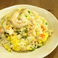 るるおか's cooksnap of when they made エビとグリーンピースのチャーハン.