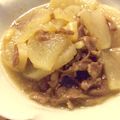 秋田たっちゃん's cooksnap of when they made 大根と牛肉の甘辛煮.