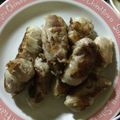 うさぎのギック's cooksnap of when they made 里芋の肉巻き揚げ〜おろしポン酢がけ〜.