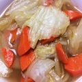 oha2016's cooksnap of when they made 簡単♪白菜とセロリ野菜たっぷりのカレー煮.