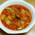 ふみこばあ's cooksnap of when they made 簡単ミネストローネ☆トマト缶なしでも美味.