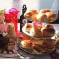 えんぞぅくん's cooksnap of when they made コストコディナーパンでハンバーガー弁当.