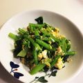 ぐ～たらりん's cooksnap of when they made 小松菜の卵炒め.