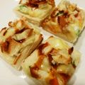 candy⭐mama's cooksnap of when they made 食パン１枚！ポテサラ*焼コロッケトースト.