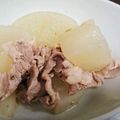 ありざる's cooksnap of when they made 大根と豚肉の煮物〜さっぱり塩味〜.