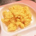 nickynix's cooksnap of when they made レンジで！ふわとろスクランブルエッグ.