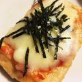 クックQDXAKU☆'s cooksnap of when they made オーブンレンジで5分！簡単☆厚揚げピザ.