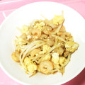 mocca212's cooksnap of when they made エビともやしの中華炒め.