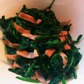 ☆☆anka☆☆'s cooksnap of when they made ほうれん草とﾊﾑのｿﾃｰ.