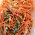 Meeeegumii's cooksnap of when they made 人参ときのこの照りマヨきんぴら◆作り置き.