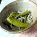 gaeka's cooksnap of when they made シシトウとジャコの甘辛煮.