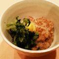 あーこ姐's cooksnap of when they made 辛子野沢菜納豆.