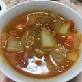 ayapanda's cooksnap of when they made キャベツたっぷり　ミネストローネ.
