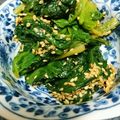 we_are＊OOR's cooksnap of when they made 簡単おかず★和食編★ほうれん草の胡麻和え.