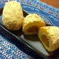 ゆにこーん☆'s cooksnap of when they made HMご飯でおやつ★おはぎ?あんドーナツ?.