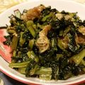 ♪ごんた's cooksnap of when they made 簡単！大根の葉っぱの炒め物.