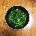 くんかな's cooksnap of when they made ほうれん草の胡麻和え.