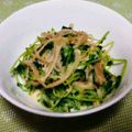 natsu_i's cooksnap of when they made 簡単！おいしい！豆苗エノキのマヨ炒め.