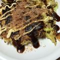 なっちゃん0807's cooksnap of when they made 玉子乗っけ豚玉お好み焼き.