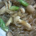 Cook Maco's cooksnap of when they made 春雨のオイスターソース煮込み.