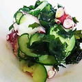 ユーロン's cooksnap of when they made タコのきゅうりとわかめの酢の物♪.
