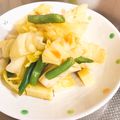 ぱんだ170071's cooksnap of when they made さつま芋と野菜炒めのホットサラダ.