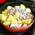 はまー１２２９'s cooksnap of when they made 豚肉とジャガイモのキムチ煮.