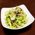 riorin♡'s cooksnap of when they made レタスともやしとささみの和え物.