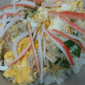 クックV64HJS☆'s cooksnap of when they made 簡単★しらすとたまごのふわふわ丼.