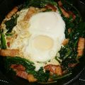 龍彩華's cooksnap of when they made スキレットで簡単♪ほうれん草ソテー.