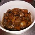 azusonomi's cooksnap of when they made 牛スジと大根のコトコト煮込み.