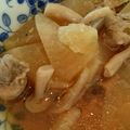 おいしくなぁーれ's cooksnap of when they made 鶏もも肉と大根のほっこり煮.