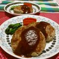 赤い電話's cooksnap of when they made ふわふわ肉汁ジューシー☆ハンバーグ.
