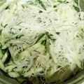 きのこ工房's cooksnap of when they made 春雨の簡単ツナきゅうりサラダ.