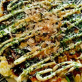 牛タン☆★'s cooksnap of when they made 混ぜて焼くだけ♡冷やご飯でお好み焼き風.