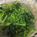 ポメちょん's cooksnap of when they made カブの葉のナムル.