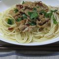 ねちこっこ's cooksnap of when they made 豚としその冷製パスタ♪.