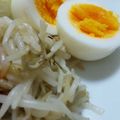 ねちこっこ's cooksnap of when they made モヤシはレンジで4分チン♪で簡単付け合せ.