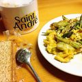 ぽむだんごろむし's cooksnap of when they made ふんわりスクランブルエッグのアスパラ炒め.