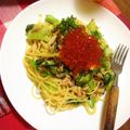milk55's cooksnap of when they made 鮭といくらのミルクパスタ.