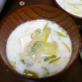 ひなたこやき's cooksnap of when they made 中華風☆豆腐とネギの豆乳スープ.