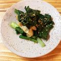 rihamichi's cooksnap of when they made 超簡単！麺つゆだけで小松菜の煮浸し.
