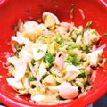 あゆみdp's cooksnap of when they made 白菜とハムとゆで卵のサラダ.