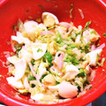 あゆみdp's cooksnap of when they made 白菜とハムとゆで卵のサラダ.
